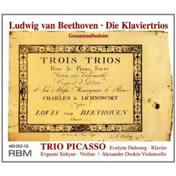 Beethoven - Piano TriosCD
